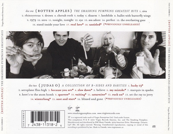 The Smashing Pumpkins : Greatest Hits (2xCD, Comp, Ltd)