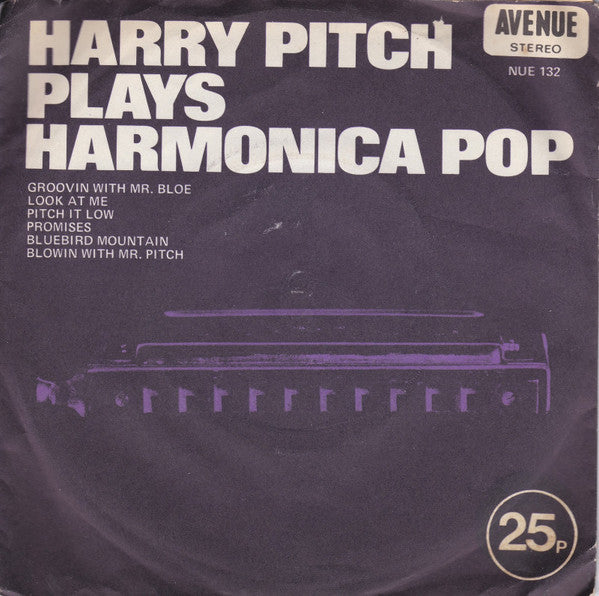 Harry Pitch : Plays Harmonica Pop (7", EP)