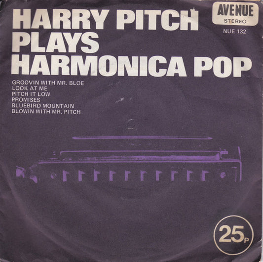 Harry Pitch : Plays Harmonica Pop (7", EP)