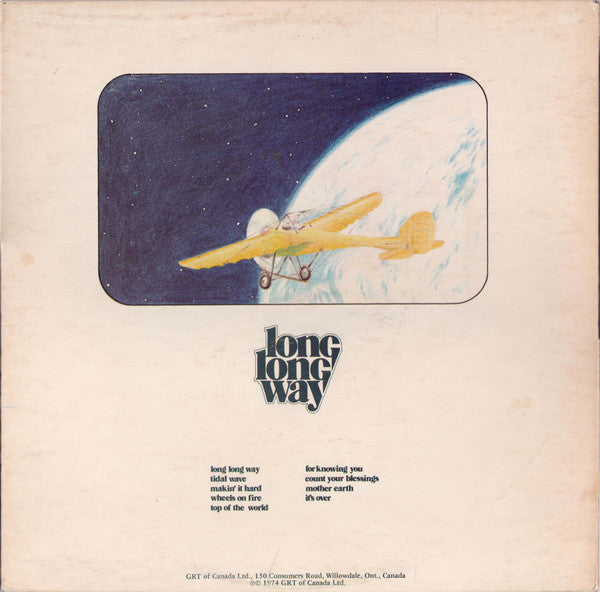 Ian Thomas (2) : Long Long Way (LP, Album, Gat)
