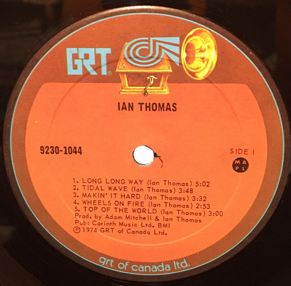 Ian Thomas (2) : Long Long Way (LP, Album, Gat)