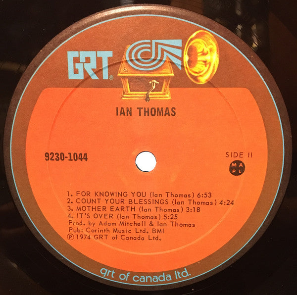 Ian Thomas (2) : Long Long Way (LP, Album, Gat)