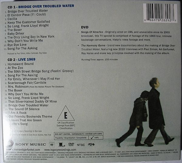Simon And Garfunkel* : Bridge Over Troubled Water (CD, Album, RE + CD, Album + DVD-V, Copy Prot., NTS)