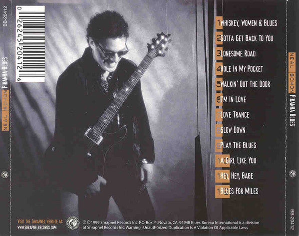 Neal Schon : Piranha Blues (CD, Album)