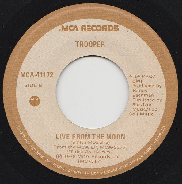 Trooper (4) : Janine (7", Single)