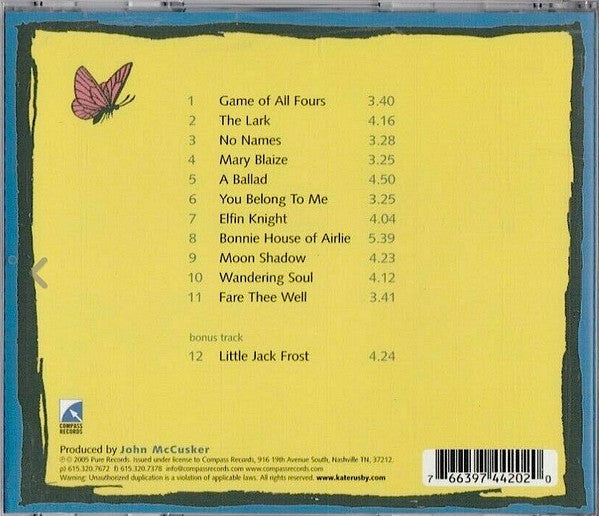 Kate Rusby : The Girl Who Couldn't Fly (CD, Album)
