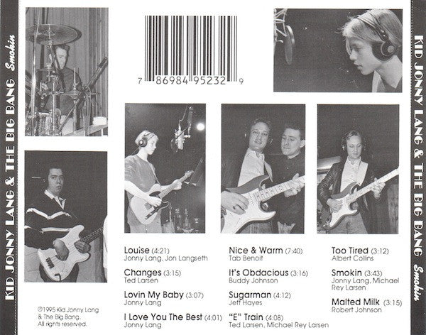 Kid Jonny Lang* & The Big Bang (2) : Smokin (CD, Album, RP, UPC)