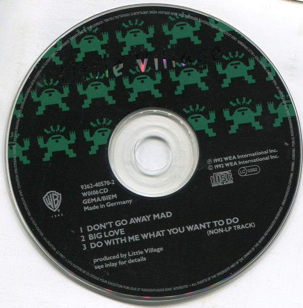 Little Village : Don't Go Away Mad (CD, Maxi)
