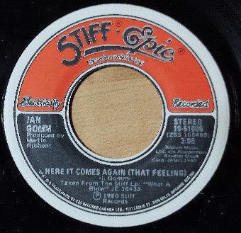 Ian Gomm : Here It Comes Again (That Feeling) / Jaguar (7", Single)