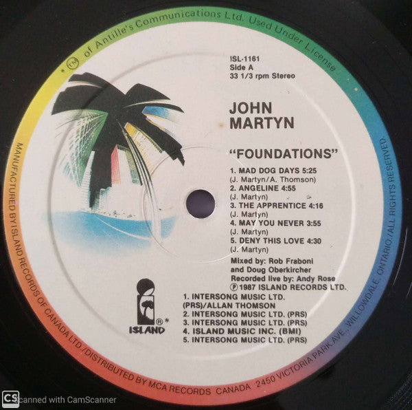 John Martyn : Foundations (LP, Album)