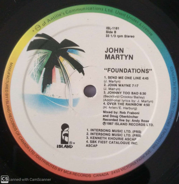 John Martyn : Foundations (LP, Album)