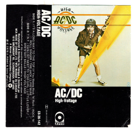 AC/DC : High Voltage (Cass, Album, RE, Dol)