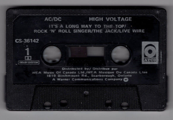 AC/DC : High Voltage (Cass, Album, RE, Dol)