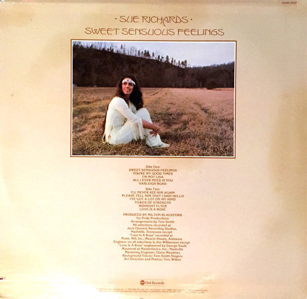 Sue Richards : Sweet Sensuous Feelings (LP, Album)