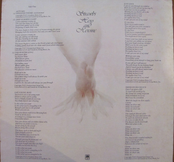 Strawbs : Hero And Heroine (LP, Album)