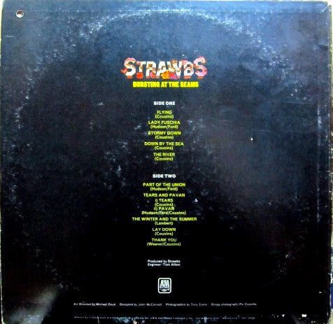 Strawbs : Bursting At The Seams (LP, Album, RE)