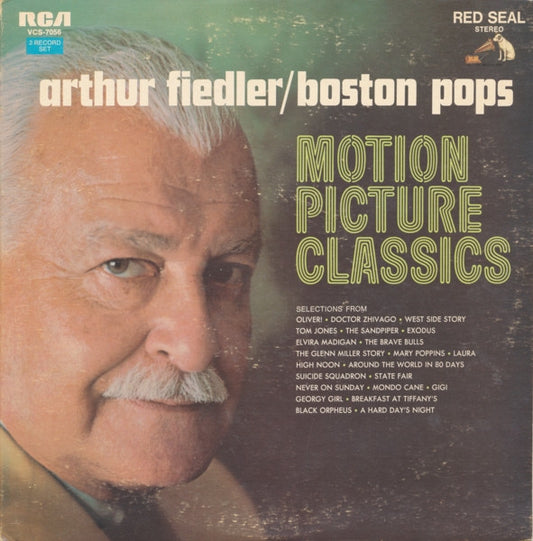 Arthur Fiedler / Boston Pops Orchestra : Motion Picture Classics (2xLP, Gat)