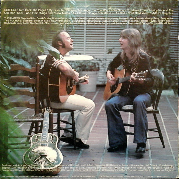 Stephen Stills : Stills (LP, Album)