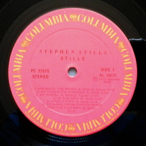 Stephen Stills : Stills (LP, Album)