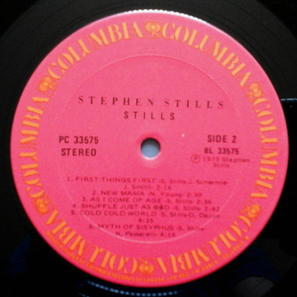 Stephen Stills : Stills (LP, Album)