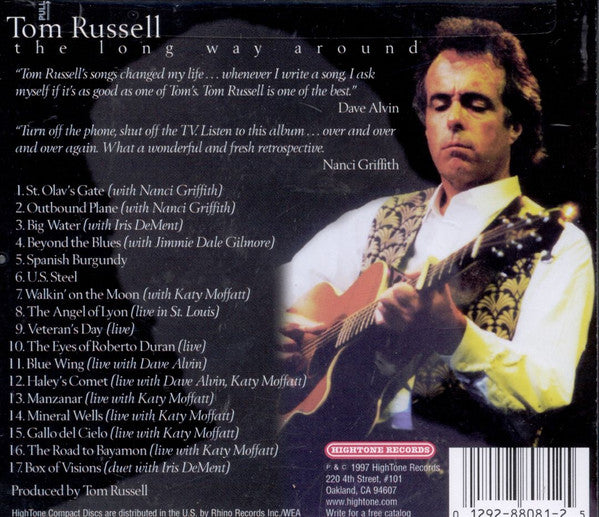 Tom Russell : The Long Way Around (CD, Album, RE)