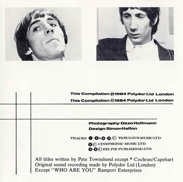 The Who : The Singles (CD, Comp, Mono, RE)