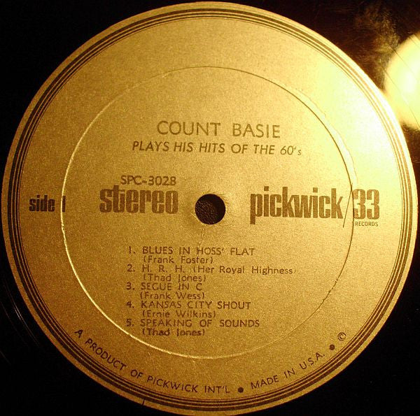 Count Basie : Count Basie Plays His Hits Of The 60s (LP, Comp)