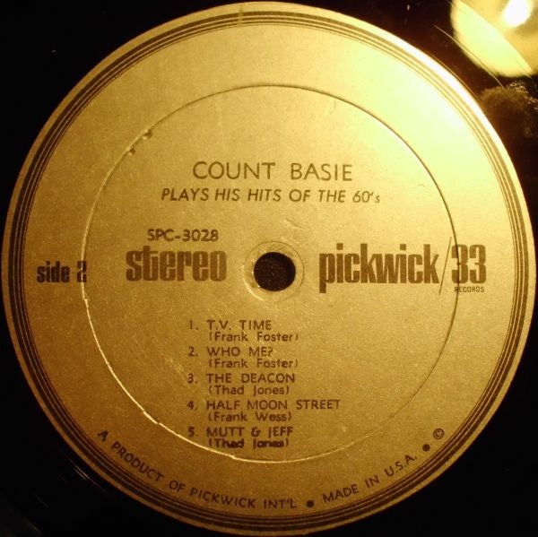 Count Basie : Count Basie Plays His Hits Of The 60s (LP, Comp)