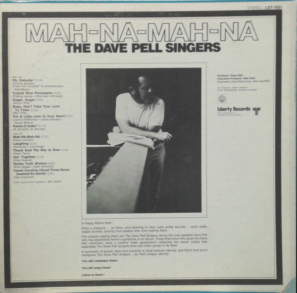 The Dave Pell Singers : Mah-Ná-Mah-Ná (LP, Album)