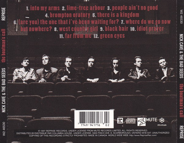 Nick Cave & The Bad Seeds : The Boatman's Call (CD, Album, Club)