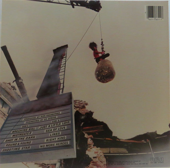 Grace Slick : Welcome To The Wrecking Ball! (LP, Album, Gat)