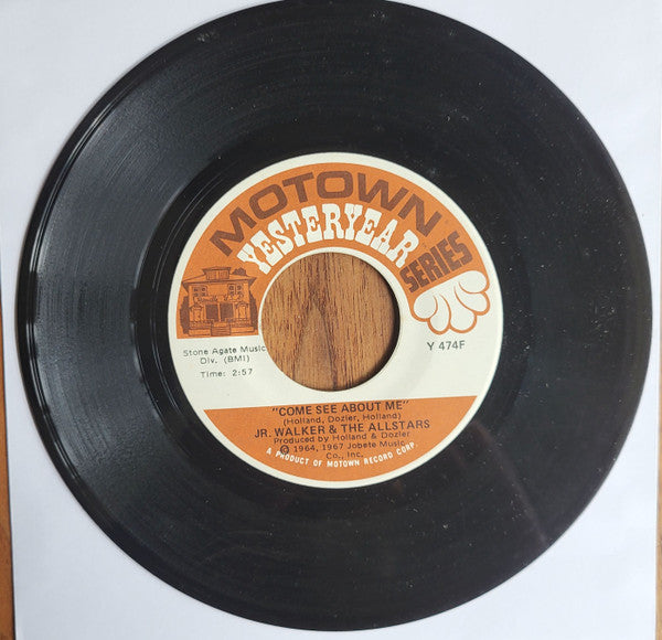 Jr. Walker & The Allstars* : Come See About Me / Hip City, Pt. 2 (7")