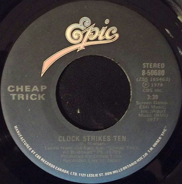 Cheap Trick : I Want You To Want Me (7", Single)