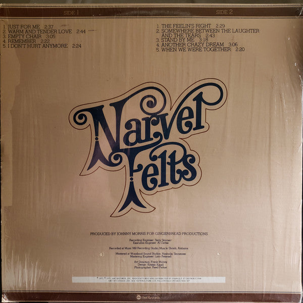 Narvel Felts : The Touch Of Felts (LP, Album)
