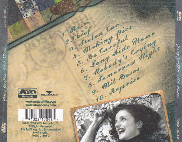 Patty Griffin : 1000 Kisses (CD, Album)