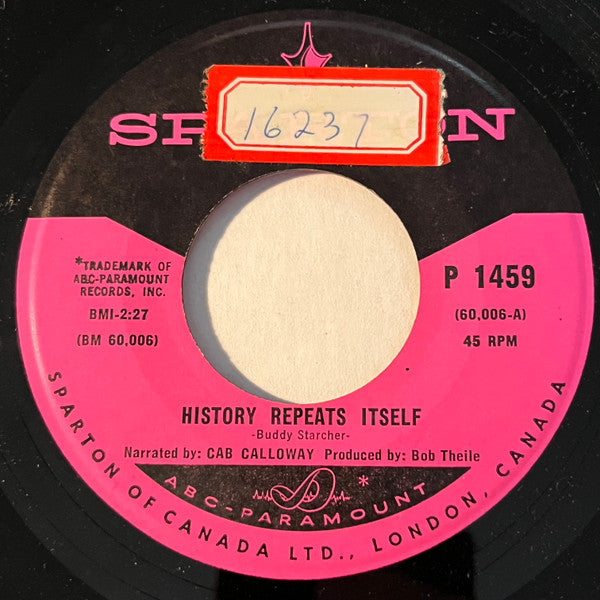 Cab Calloway : History Repeats Itself / After Taxes (7", Single)