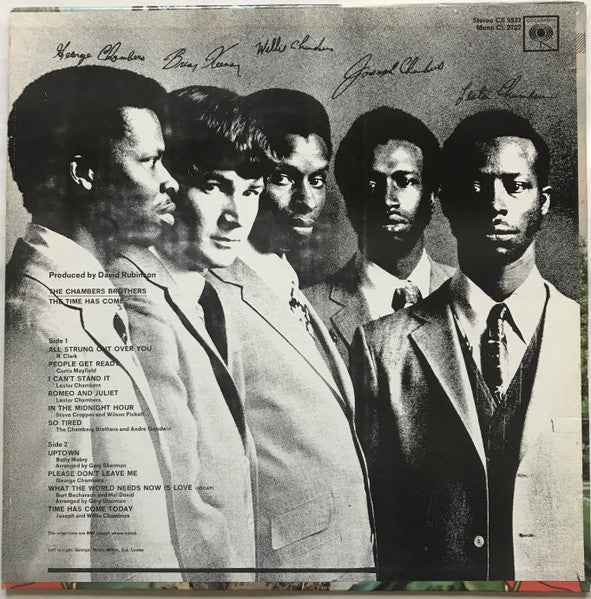 The Chambers Brothers : The Time Has Come (LP, Album)