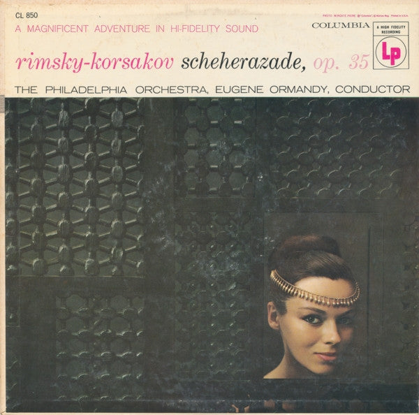 Nikolai Rimsky-Korsakov / The Philadelphia Orchestra, Eugene Ormandy : Scheherazade, Op. 35 (LP)