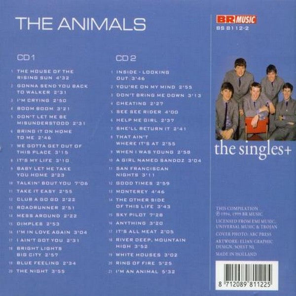 The Animals : The Singles+ (2xCD, Comp)