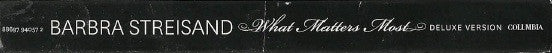 Barbra Streisand : What Matters Most (2xCD, Album, Dlx, Dig)