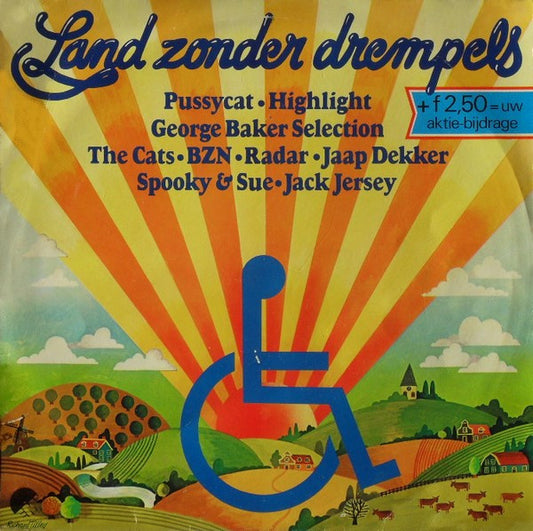 Various : Land Zonder Drempels (LP, Comp)