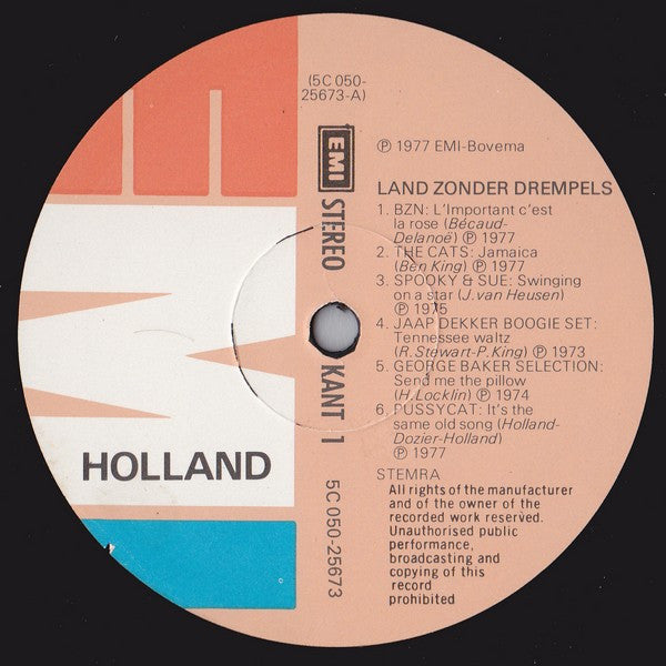 Various : Land Zonder Drempels (LP, Comp)