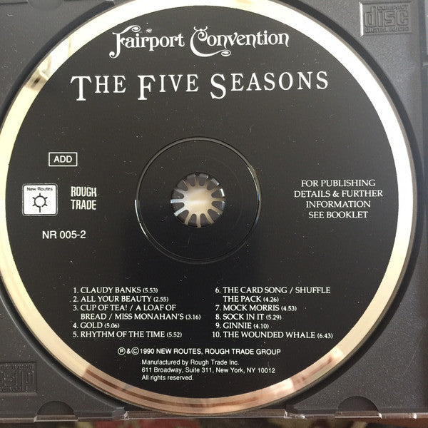 Fairport Convention : The Five Seasons (CD, Album)