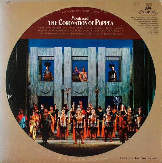 Claudio Monteverdi : The Coronation Of Poppea (2xLP, Album, Gat)