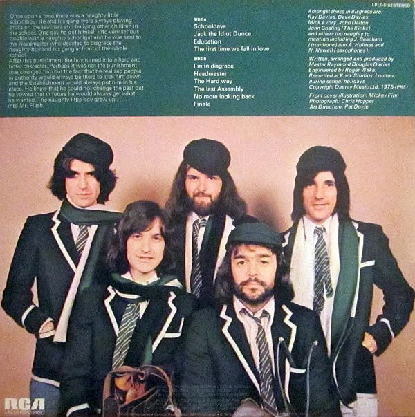 The Kinks : The Kinks Present Schoolboys In Disgrace (LP, Album)