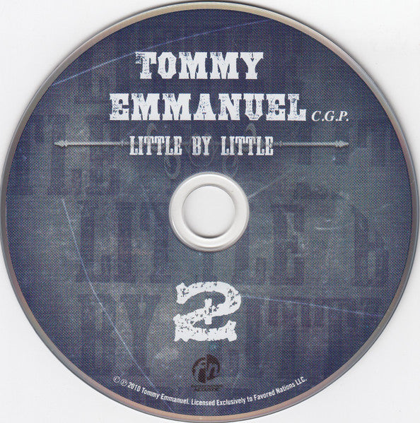 Tommy Emmanuel : Little By Little (2xCD, Album)
