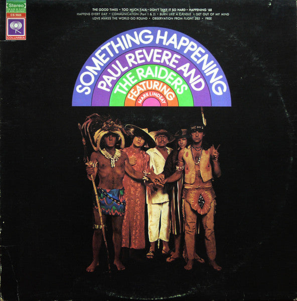 Paul Revere & The Raiders Featuring Mark Lindsay : Something Happening (LP, Album)