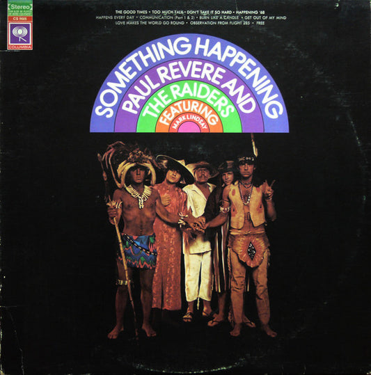 Paul Revere & The Raiders Featuring Mark Lindsay : Something Happening (LP, Album)