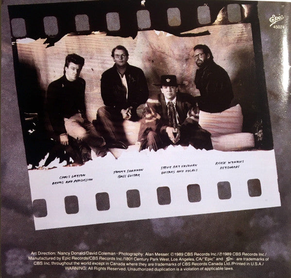 Stevie Ray Vaughan And Double Trouble* : In Step (CD, Album, RP)
