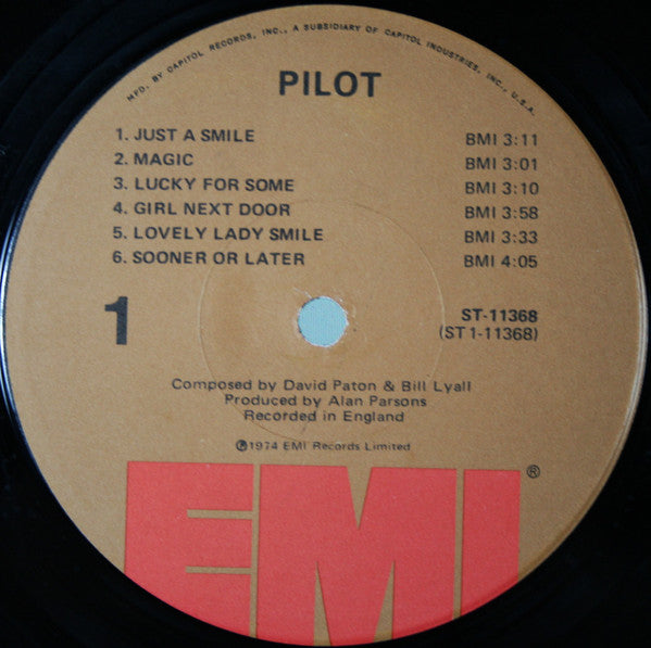 Pilot : Pilot (LP, Album, Jac)
